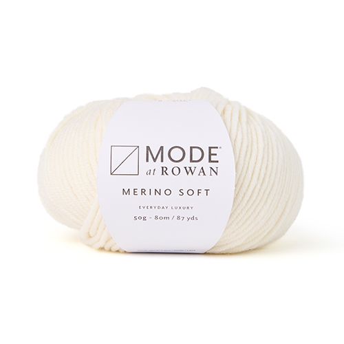 Picture of MODE at Rowan: Merino Soft 50g  Snow (017)